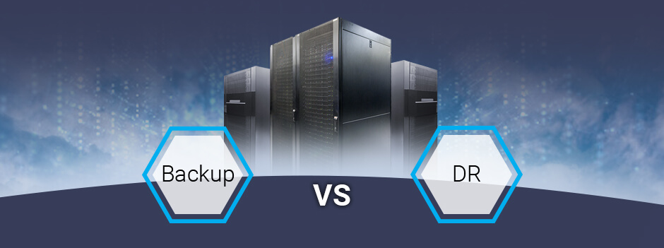 What is the difference between data backup and disaster recovery DEAC
