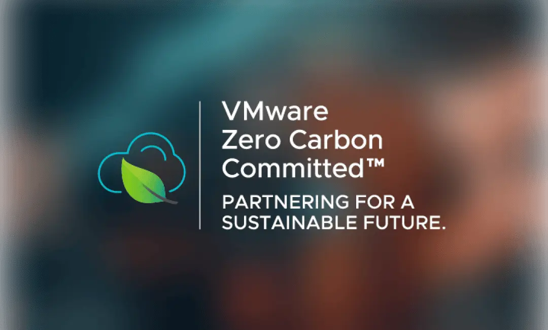 VMware Zero Carbon Committed logo DEAC